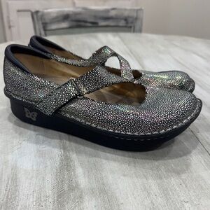 ALEGRIA Women Shoes EU 40 Dayna Spring Dottie Iridescent Mary Jane Day-248